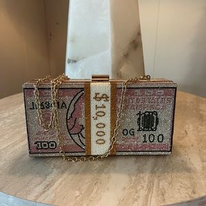 Money clutch bag